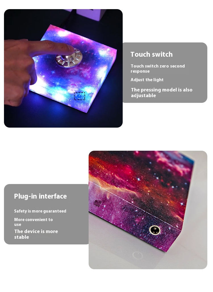 OrbitGlow™ Levitating UFO Galaxy Lamp