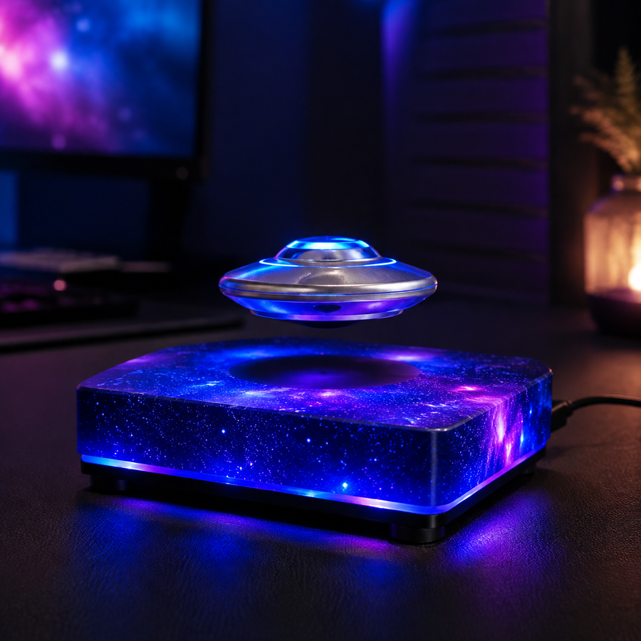OrbitGlow™ Levitating UFO Galaxy Lamp
