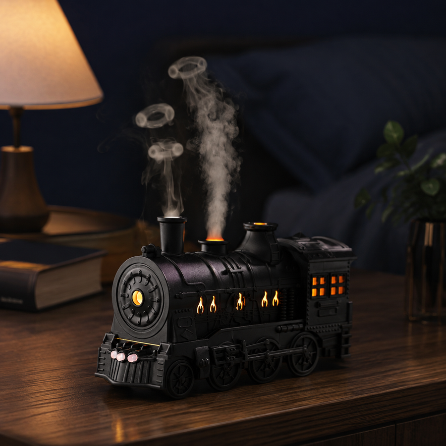 MistExpress Train Aroma Diffuser With LED Lamp