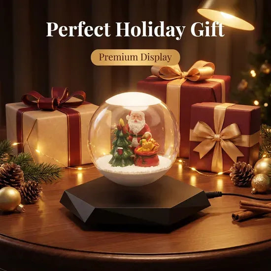 Merry Globe™ Levitating Christmas Globe