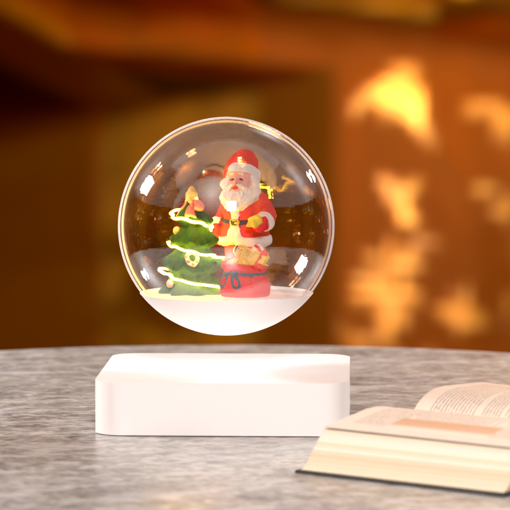 Merry Globe™ Levitating Christmas Globe