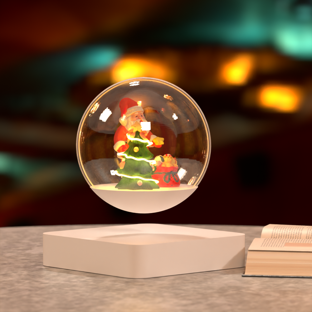 Merry Globe™ Levitating Christmas Globe